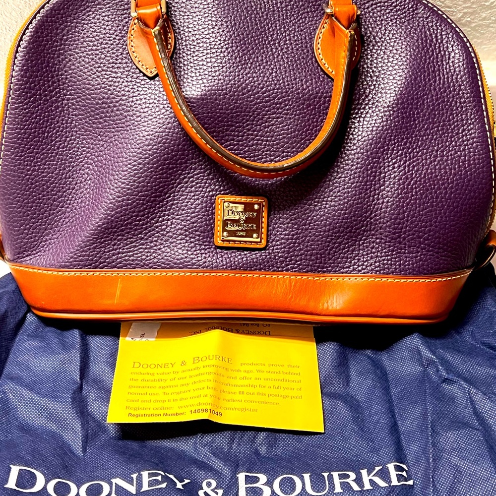 Dooney and Bourke zip zip Satchel.